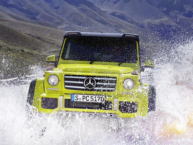 Mercedes-Benz G 500 4x4 Squared - 6х6 минус один мост